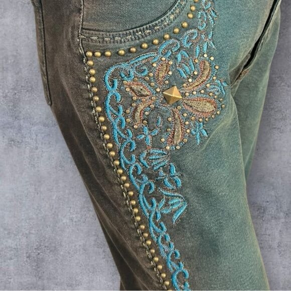 Embellished BrazilRoxx Jeans (Size 6) - Picture 5 of 9